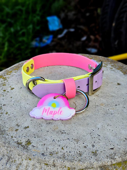 Waterproof Dog Collar Multi Tone – Design your own