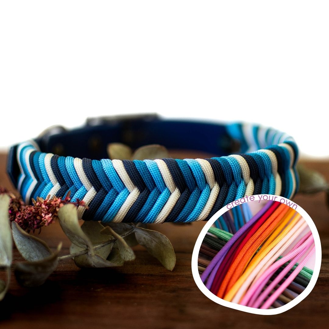 Custom Paracord Collar Wildwoods (6716485959820)