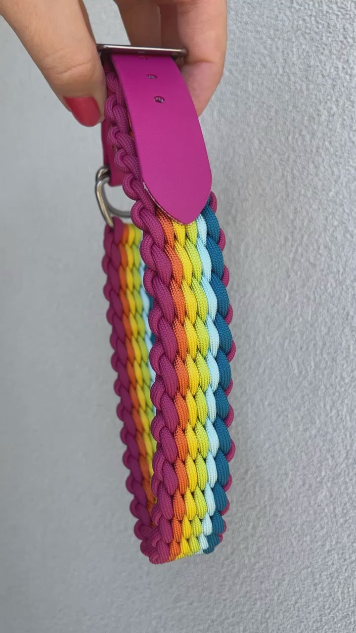 Custom Elements Paracord Collar - Design your own!